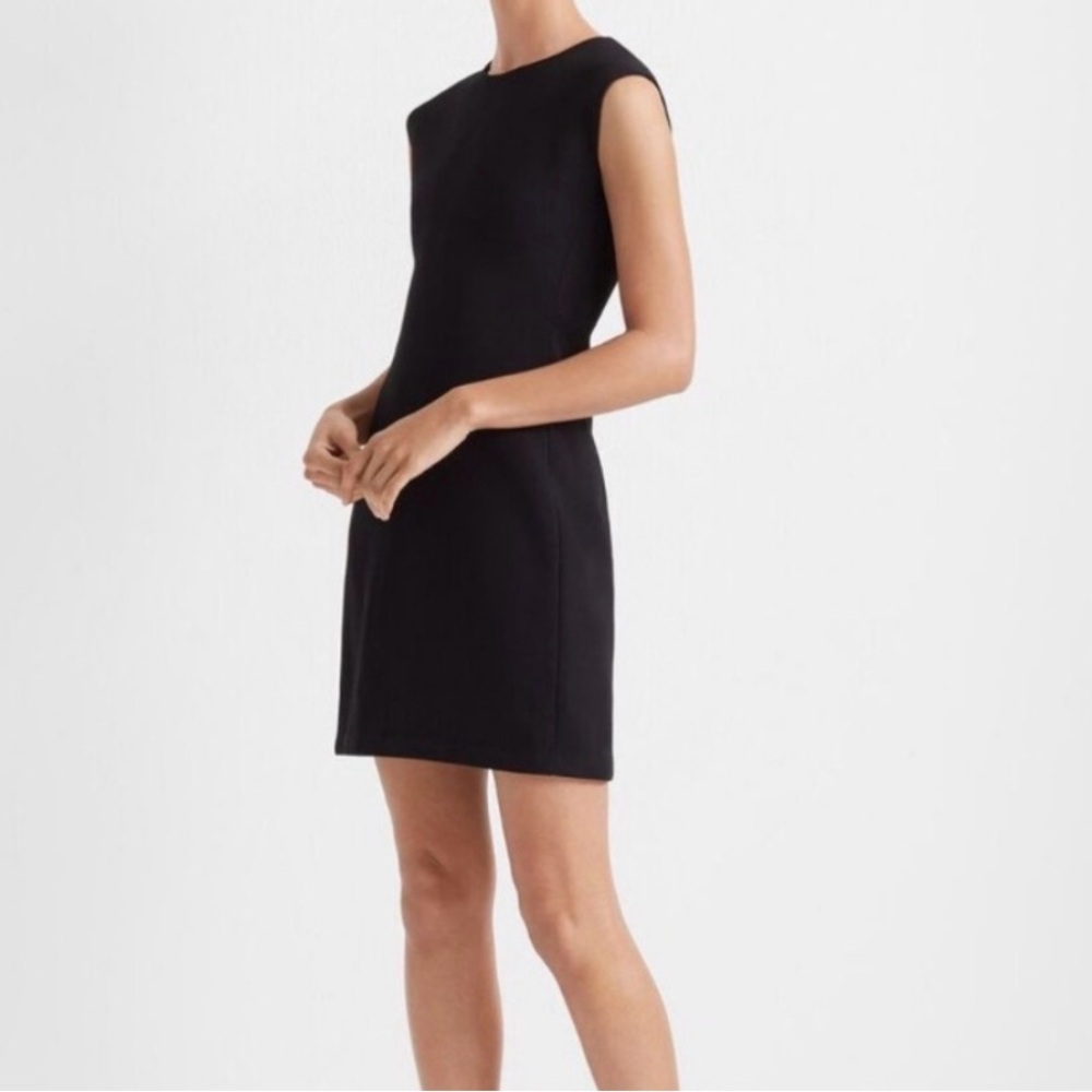 Club Monaco Sculptural Mini- Dress. Size 8